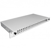 Патч-панель оптична <> UA-FOPE24SCD-G 48 портів під 24 адаптери SC Duplex/LC Quad, пуста,1U