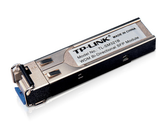 Модуль TP-Link TL-SM321B SFP Module, LC connector, TX:1310nm/RX:1550nm, single-mode, 10km