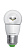 Лампа світлодіодна (LED) EUROLAMP EKO G45 прозора 5W E27 4000K
