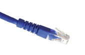 Патч-корд OK-Net OK-PC7300B Кат.5e UTP 24AWG синій без захисту фіксатора 3м