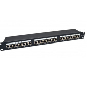 Патч-панель Kingda KD-PP5-30 екрановані 19"  24xRJ-45 FTP, кат. 5e