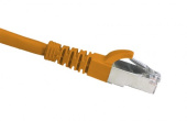 Патч-корд OK-Net OK-PC9102-O-LSZH Кат.5e F/UTP 26AWG LZ0H Помаранчевий 1м