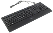 Клавіатура Logitech Corded Keyboard K280E - INTNL Business - Russian layout