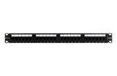 Патч-панель OK-Net OK-PP101-5EU24 Кат.5e UTP 24 порти 180°