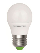 Лампа світлодіодна (LED) EUROELECTRIC G45 5W E27 4000K (100)