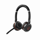 Гарнітура Jabra EVOLVE 75 Stereo MS, два динаміки, бездротова, Bluetooth шумозаглушення