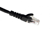 Патч-корд OK-Net OK-PC1300D Кат.5e UTP 24AWG чорний 3м