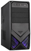 Корпус FrimeCom LB 081 BL ATX Midi tower, БП 500W, Black 2xSATA, 120mm, USB3