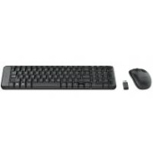 Комплект Logitech MK220 USB Black бездротовий (клавіатура+оптична миша), Rus