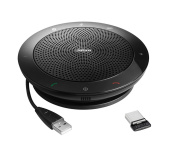 Спікерфон Jabra SPEAK 510+ MS дротовий з ф-єю Bluetooth, USB LINK 370 в комплекті. 360-градусів мікрофон