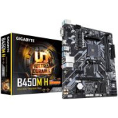 Материнська плата Gigabyte B450M H sAM4 AMD B450 HDMI/VGA mATX