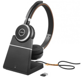 Гарнітура Jabra EVOLVE 65 Stereo MS + База, два динаміки, бездротова, Bluetooth NFC; R-30 м.