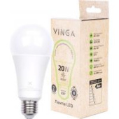 Лампа Vinga світлодіодна (LED), Е27, 20 Вт, 4000 К (нейтральний білий), 220 В, енергозберігаюча