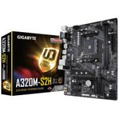 Материнська плата Gigabyte (GA-A320M-S2H) Micro-ATX, Socket AM4, AMD Ryzen/7th Generation A-series/A