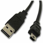 Кабель USB Atcom AM/mini USB (5-pin) 0.8м, USB 2.0
