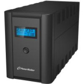 Джерело БЖ UPS PowerWalker VI 1200 SHL лінійно-інтерактивний Tower, RS-232, 1200VA/600W