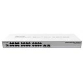 Комутатор MikroTik CRS326-24G-2S+RM 10/100/1000BASE-T Ethernet (MDI/MDIX), 24, + 2SFP