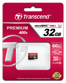 Карта пам'яті Transcend 32GB microSDHC C10 UHS-I R45MB/s