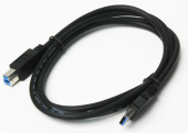 Кабель USB Viewcon VV 003 AM/BM 1.5м, USB 3.0 Black