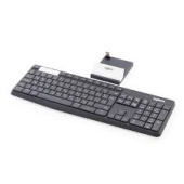 Клавіатура Logitech K375s Multi-Device Wireless Keyboard and Stand Combo - GRAPHITE/OFFWHITE - RUS -
