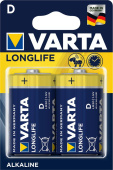 Батарейка Varta MONO Longlife Extra D, 1.5V, Alkaline