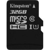 Карта пам'яті Kingston SDCS2/32GBSP micro-SD (Trans-Flash), 32 ГБ, microSDHC, UHS-I, 70 (МБ/с)